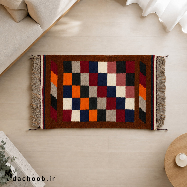 گلیم دستباف داچوب | ابعاد 60×100 سانتیمتر | کد DA-109